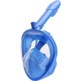   Snorkeling maszk Destiny, teljes arc, gyerekeknek, 4+, XS, kék