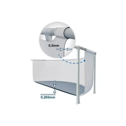 INTEX MetalPrism Pool medence 305 x 76 cm (26700)