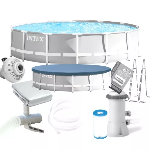 INTEX MetalPrism Set medence 427 x 107 cm (26720)