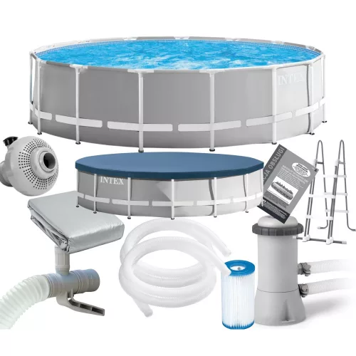 INTEX MetalPrism Set medence 457 x 122 cm (26726)