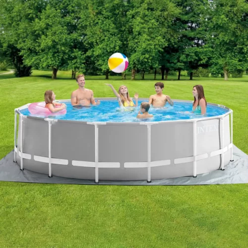 INTEX MetalPrism Set medence 457 x 122 cm (26726)