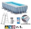 INTEX MetalPrism Set négyszögletű medence 400 x 200 x 100 cm (26788)