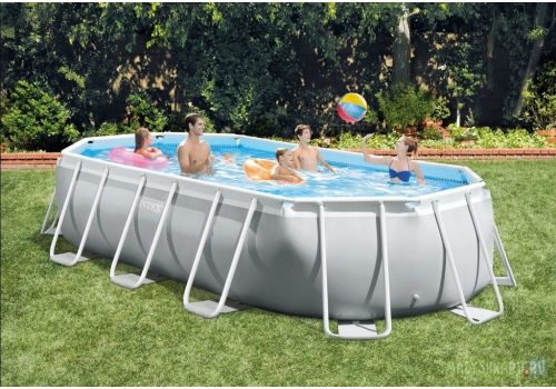 INTEX MetalPrism Set ovális medence 503 x 274 x 122cm (26796)