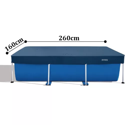 INTEX 2,6m x 1,6m csővázas medence védőtakaró (28036)