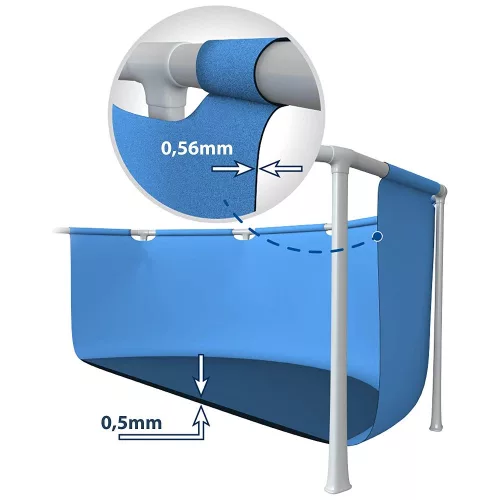 INTEX Metal Set medence 300 x 200 x 75 cm (28275) 