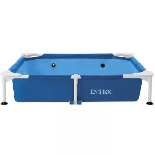 INTEX Square Frame Baby Pool Set pancsoló medence szett, 152 x 152 x 30.5 cm (48402)