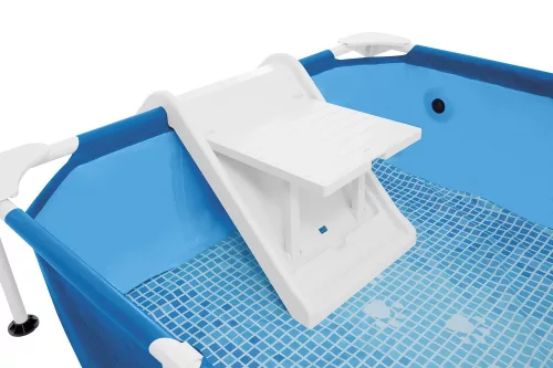 INTEX Rectangular Frame Baby Pool Set pancsoló medence szett, rámpával, 229 x 152 x 45.7 cm (48404)
