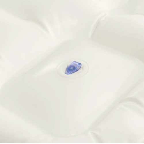 Felfújható babafürdető, Intex, csillagos, 89 x 66 x 25 cm, fehér, puha felfújható kialakítás, csúszásgátló támasztó dudorral, kézi pumpával (48523)