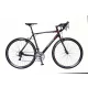 Neuzer Courier CX fekete/türkiz- piros matt 50 cm