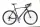 Neuzer Courier CX fekete/türkiz- piros matt 59 cm