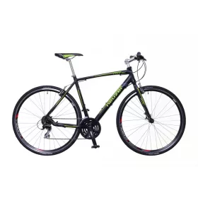 Neuzer Courier fekete/zöld-szürke 50 cm matt