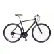 Neuzer Courier fekete/zöld-szürke 50 cm matt