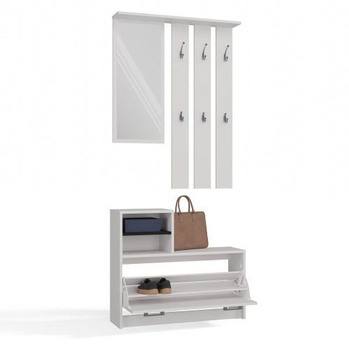 GAR előszobafal, fehér