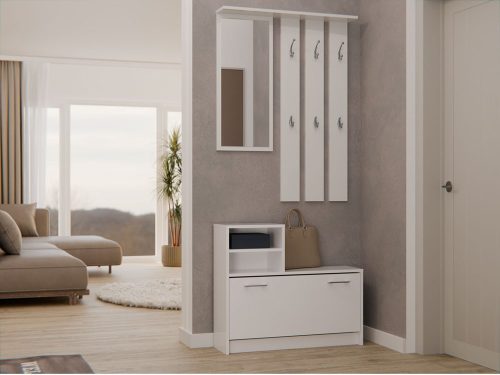 GAR előszobafal, fehér