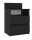 M1 éjjeliszekrény, matt fekete