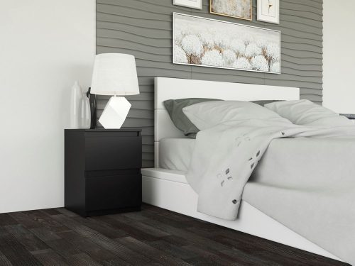 M2 éjjeliszekrény, fekete