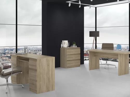 M3 fiókos szekrény, sonoma