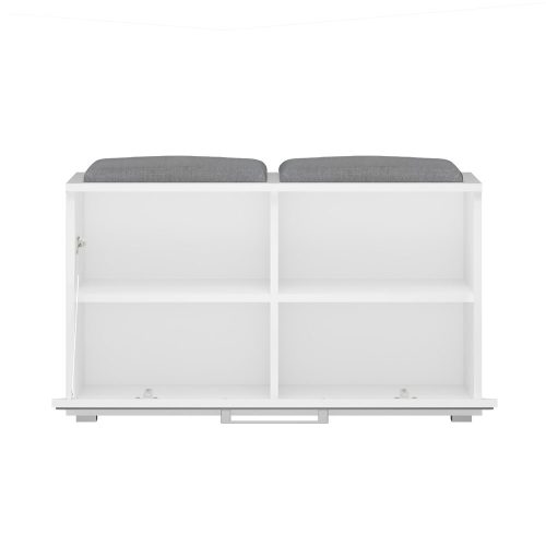 Opal cipősszekrény, fehér