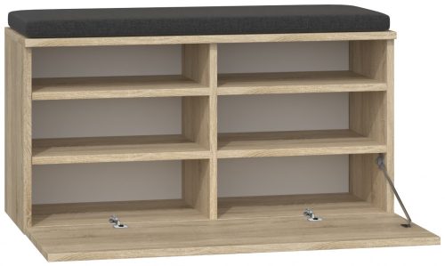 Riva cipősszekrény, sonoma