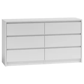 K120 2X3 komód, fehér