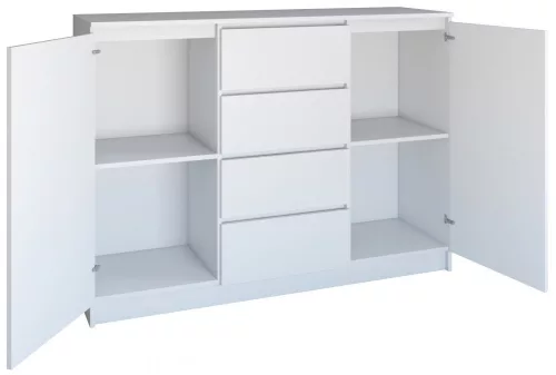 2D4S komód, fehér