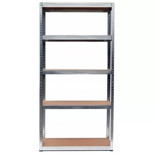 Álló polc, fém, 180X90X40, 175 kg / polc