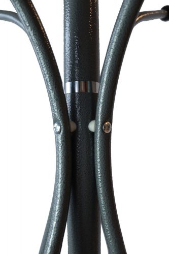 Álló ruhaakasztó Marble, márvány talppal, szürke