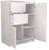 2D2S fiókos szekrény, fehér