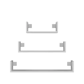 Mobi 3P fali polc (3db), fehér