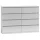 M8 120 komód, fehér