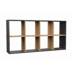 MIX Malax 2x4 polc, antracit-tölgy