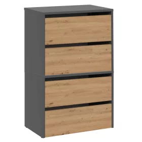 Modo X2 komód, antracit-tölgy