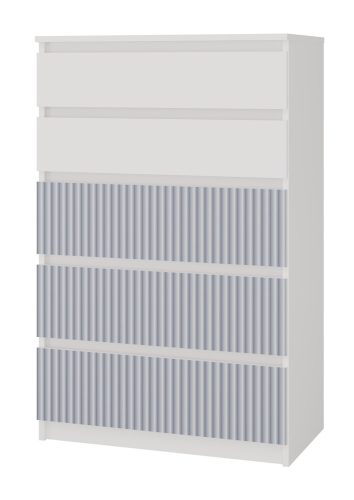 MIX M5 ARTEO komód 109, 70x109.5x40 cm, fehér-kék