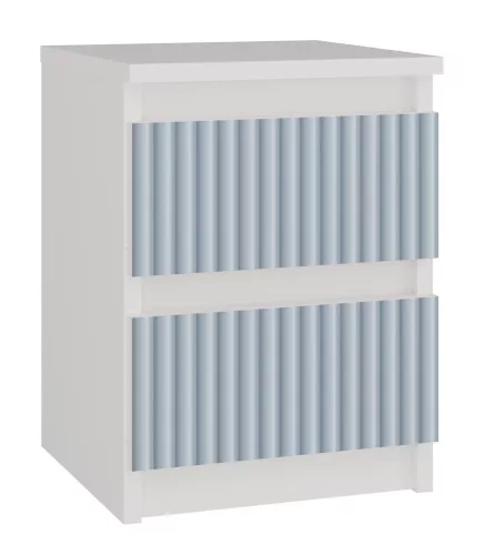 MIX M2 ARTEO éjjeliszekrény, 30x40x30 cm, fehér-kék