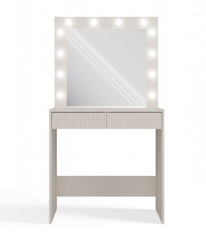 Marina 2S SLIM fésülködő asztal, 81x80x50 cm, kasmír