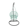 Függő szék, pamut+fém/menta, AMADO 2 NEW