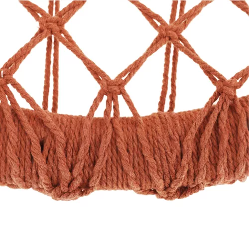 Függő szék, pamut+fém/bézs barna, AMADO 2 NEW