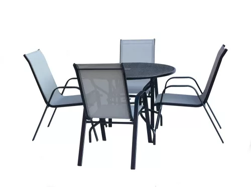 Rojaplast xt1012c fém kerti szék - szürke