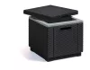 Keter Ice cube hordozható polyrattan hűtőláda - grafit - 40 L 