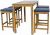 Rojaplast Colin akácfából készült kerti bár garnitúra - négyszemélyes