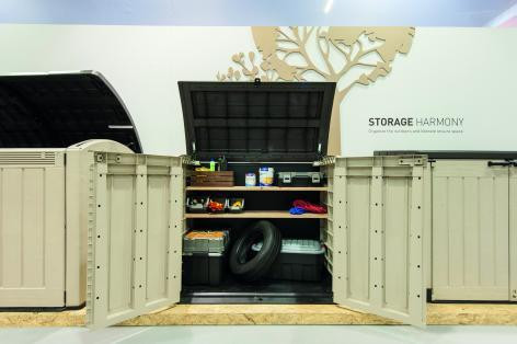 Keter Store it out arc műanyag kerti tároló szekrény 