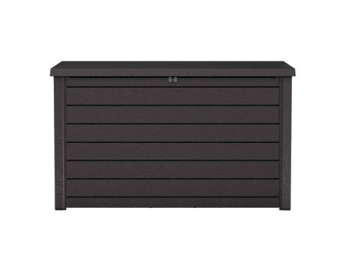 Keter Ontario műanyag kerti tároló doboz, barna - 850 L