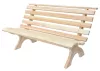 Rojaplast Retro fenyőfából készült kerti pad - natúr, 150cm