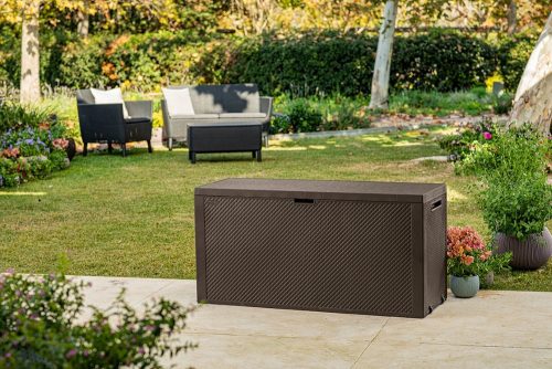 Keter Emily műanyag kerti láda 270 L - Barna