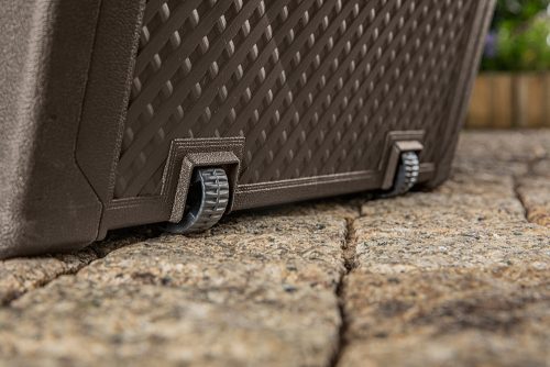 Keter Emily műanyag kerti láda 270 L - Barna