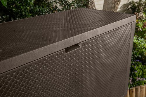 Keter Emily műanyag kerti láda 270 L - Barna