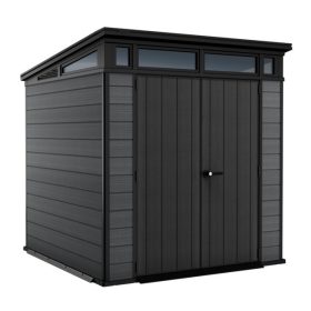   Keter Cortina 7x7 műanyag kerti ház, tároló - szürke/antracit 