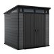 Keter Cortina 7x7 műanyag kerti ház, tároló - szürke/antracit 