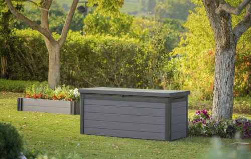 Keter Cortina műanyag kerti tároló doboz - 570L