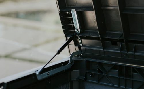 Keter Cortina műanyag kerti tároló doboz - 380L